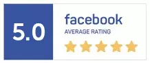 A facebook rating for the three stars