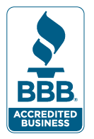 A bbb accredited business seal.